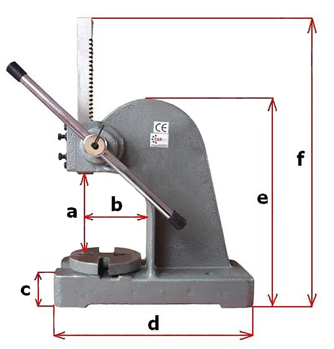 Mechanický lis 1T (1)